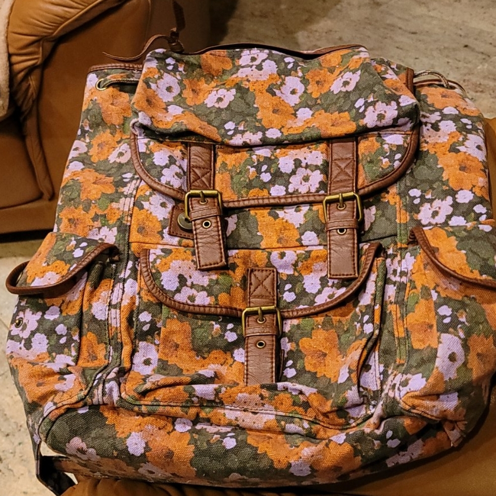 Ecote floral backpack